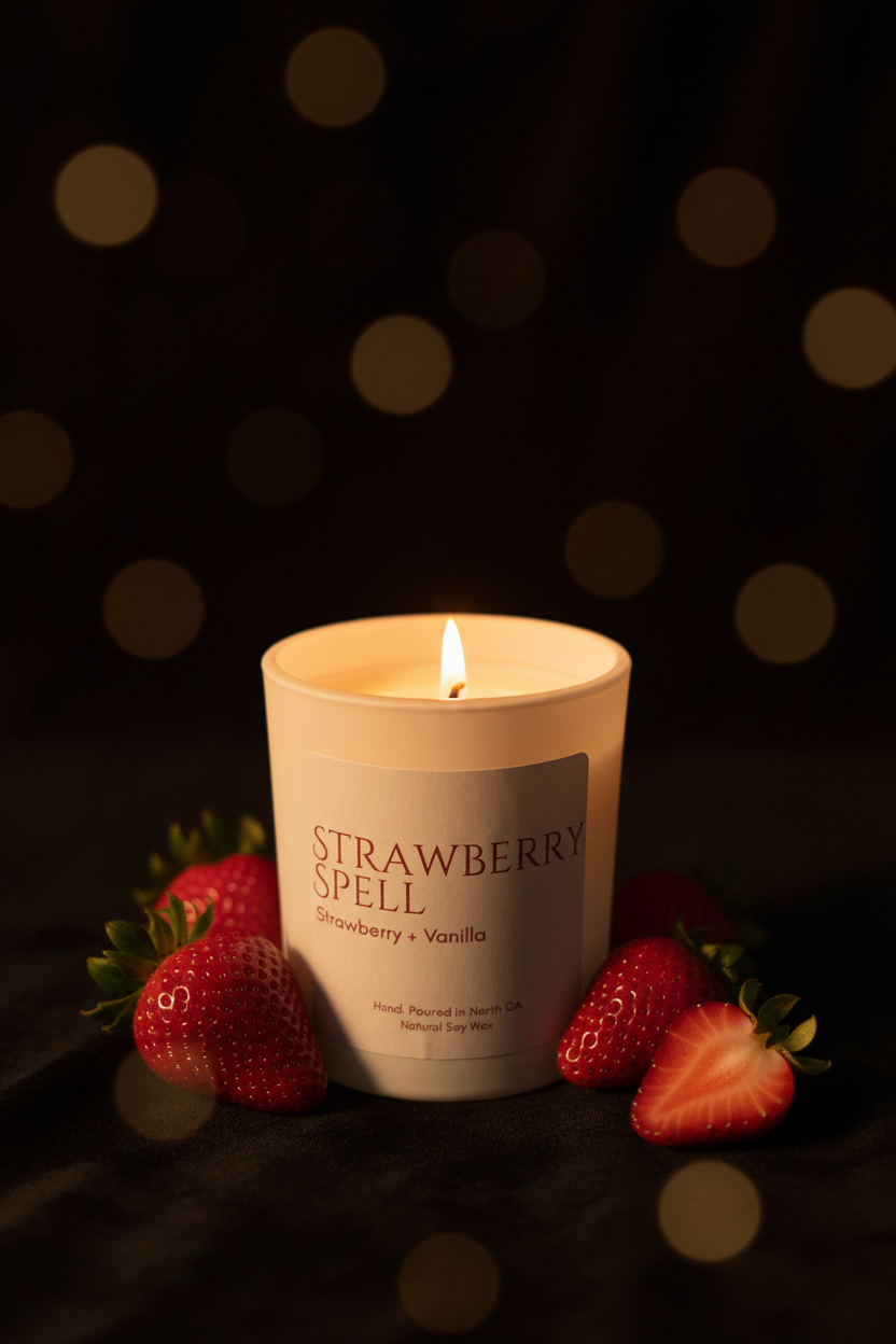 Strawberry Spell - Exact Candle