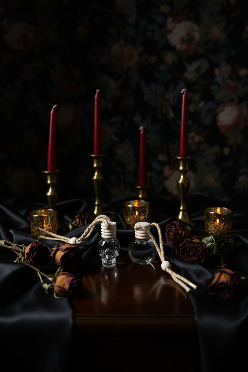 Dark Feminine Luxe Romance Marketing Image