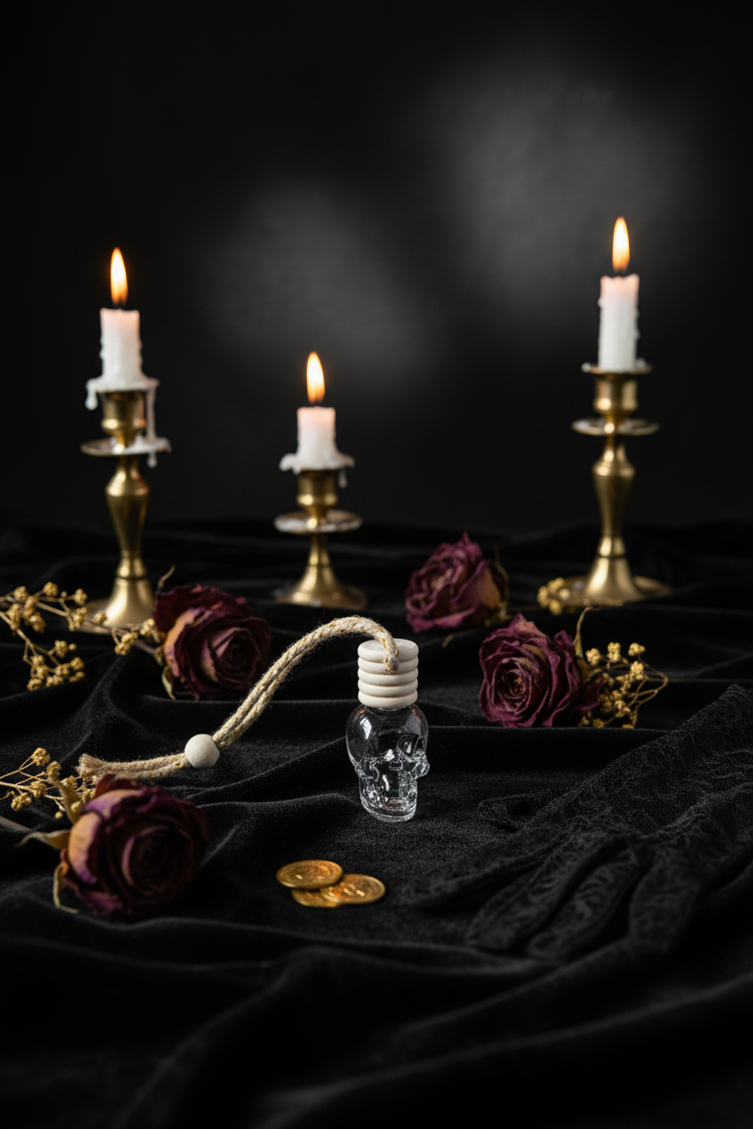 Dark Feminine Luxe Romance Marketing Image