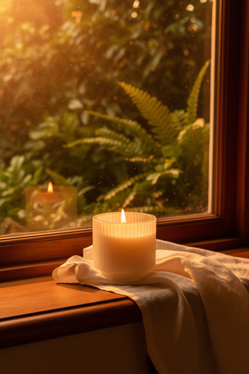 Golden Hour Candle - Enhanced