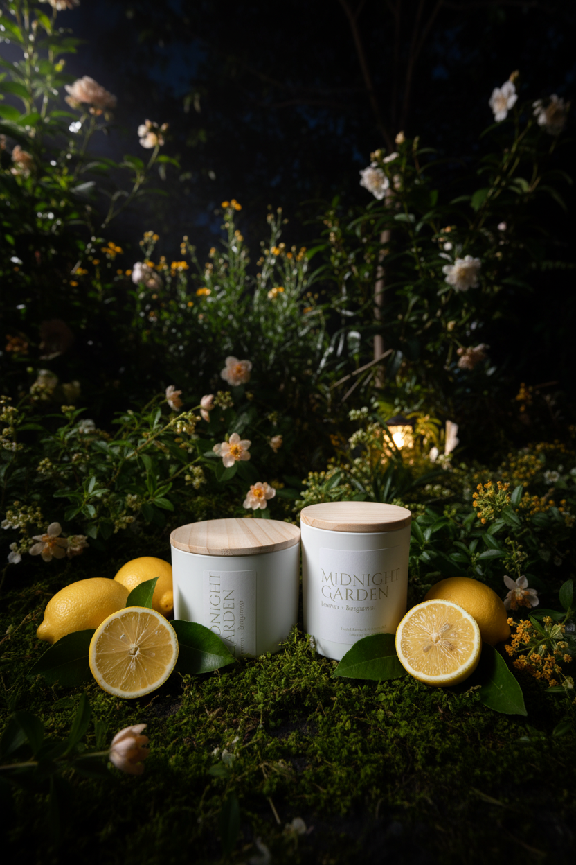 Marketing photo zoomed in with lemons