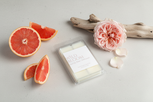 Wild Bloom with Grapefruit, Rose and Driftwood
